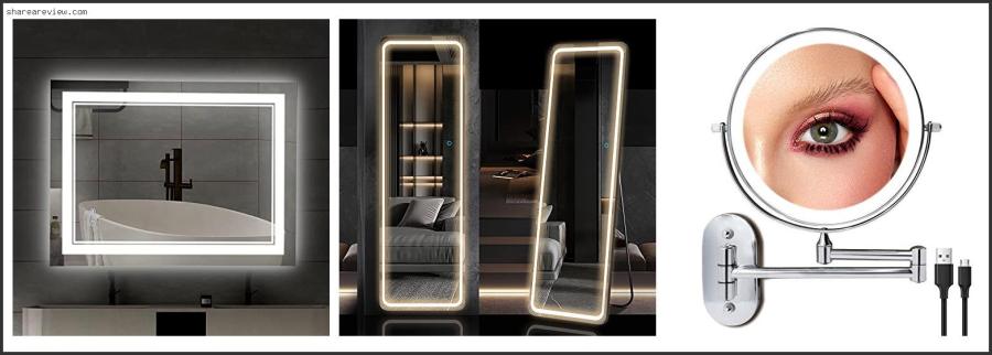 Top 10 Best Wall Mounted Led Mirror Reviews & Buying Guide In 2022 Best Wall Mounted Led Mirror