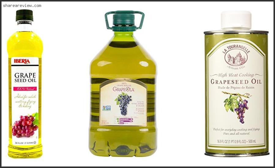 Top 10 Best Grapeseed Oil For Cooking Reviews & Buying Guide In 2022 Best Grapeseed Oil For Cooking