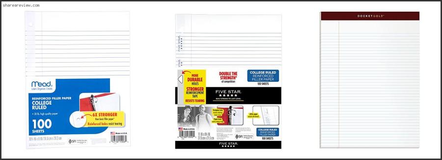 Top 10 Best Quality College Ruled Paper Reviews & Buying Guide In 2022 Best Quality College Ruled Paper