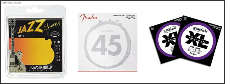 Top 10 Best Flatwound Electric Guitar Strings Reviews & Buying Guide In 2022 Best Flatwound Electric Guitar Strings