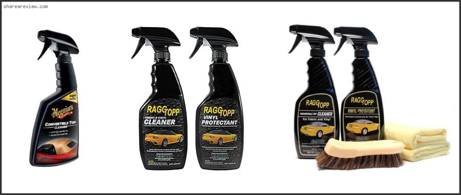 Top 10 Best Convertible Top Cleaner Reviews & Buying Guide In 2022 Best Convertible Top Cleaner