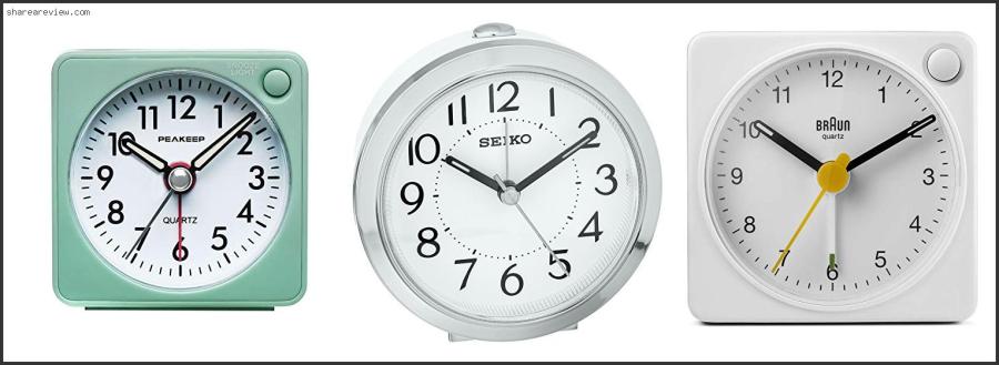 Top 10 Best Quiet Alarm Clock Reviews & Buying Guide In 2022 Best Quiet Alarm Clock