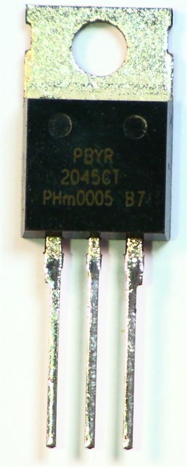 Details About 5 X Phillips Nxp Pbyr2045ct Dual Schottky Diode Common Cathode 45v 20a To 220