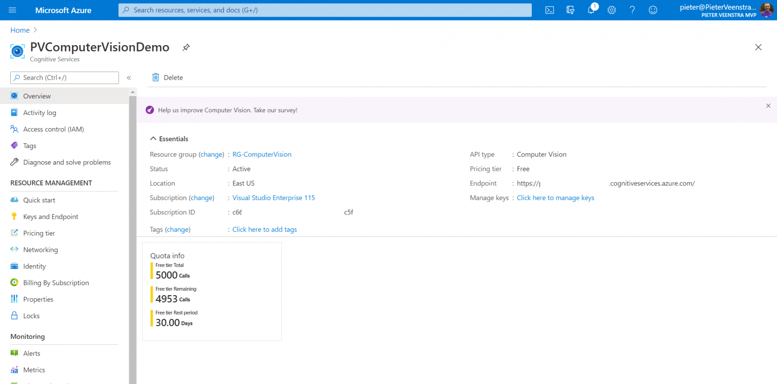 Use Azure Computer Vision to name your images with Power Automate