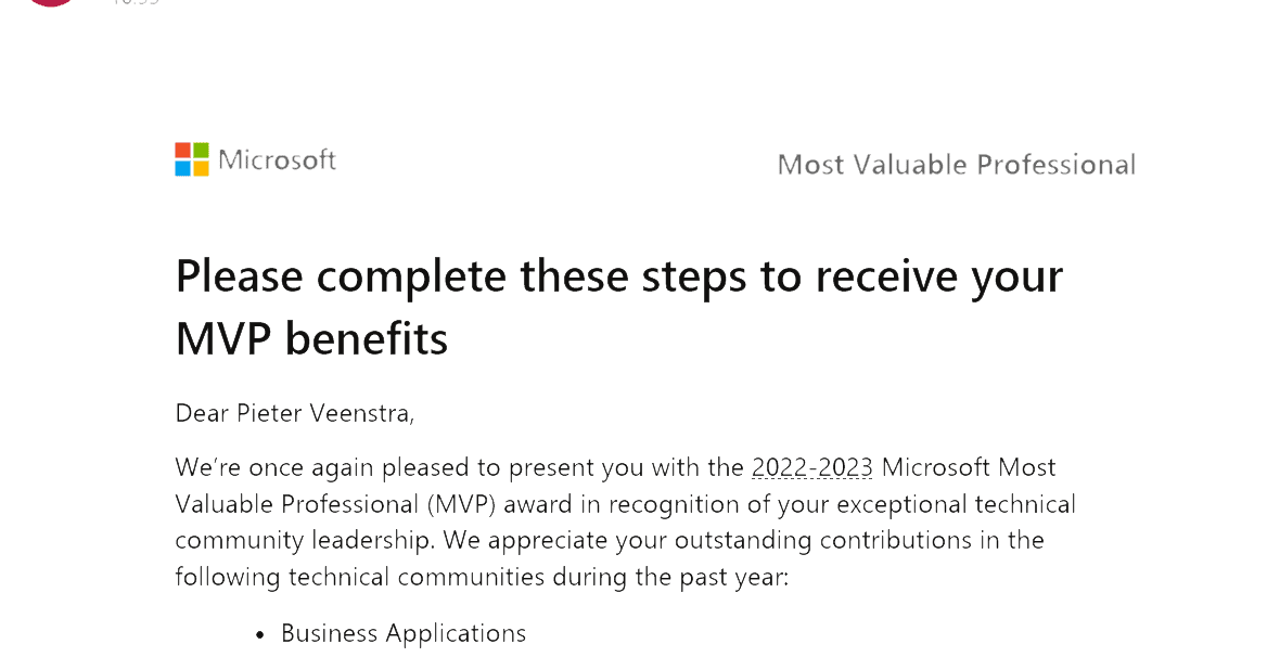5 years of Microsoft MVP-ness