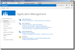 SharePoint 2013 Central Administration Site