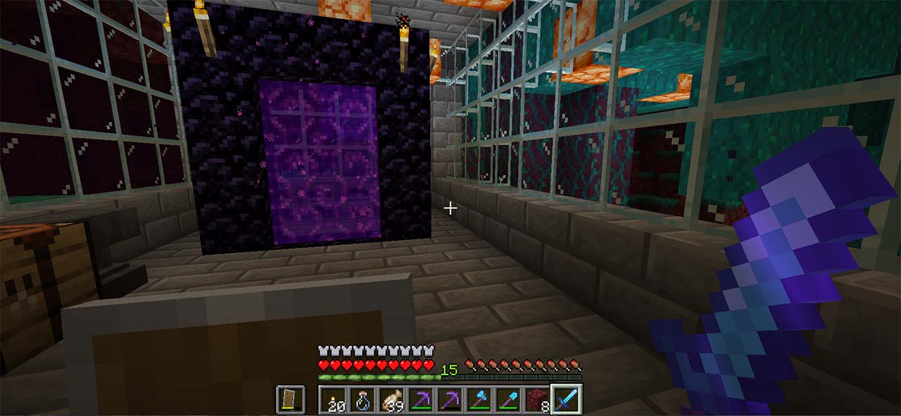 In The Minecraft Nether