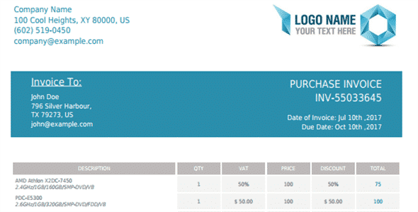 PHP Invoice X2 - PHP Class For Beautiful PDF Invoices Using HTML Templates PHP Invoice X2 - PHP Class For Beautiful PDF Invoices Using HTML Templates