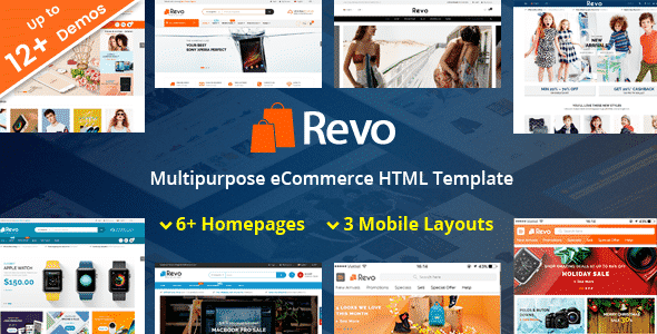 Revo - Responsive MultiPurpose HTML 5 Template (Mobile Layouts Included) Revo - Responsive MultiPurpose HTML 5 Template (Mobile Layouts Included)