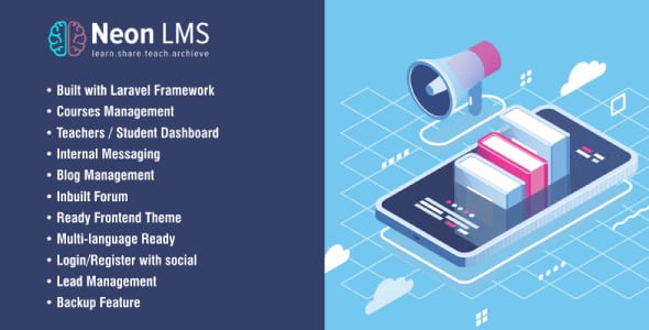 NeonLMS - Learning Management System PHP Laravel Script with Zoom API Integration NeonLMS - Learning Management System PHP Laravel Script with Zoom API Integration