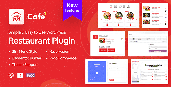 WP Cafe | Restaurant Reservation, Food Menu & Food Ordering for WooCommerce - ShareWordpress.Net