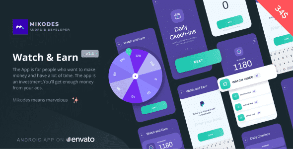 Watch And Earn - Android App Source Code Watch And Earn - Android App Source Code