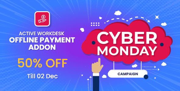 Active Workdesk Offline Payment Add-on