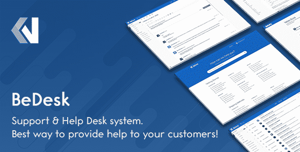 BeDesk - Customer Support Software & Helpdesk Ticketing System BeDesk - Customer Support Software & Helpdesk Ticketing System