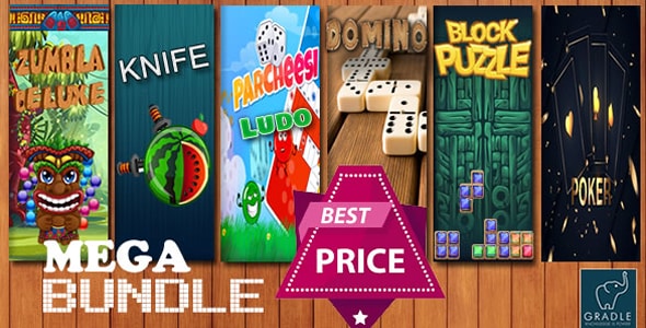 Bundle 7 GAMES - Gradle (Admob + GDPR + Android Studio) Bundle 7 GAMES - Gradle (Admob + GDPR + Android Studio)