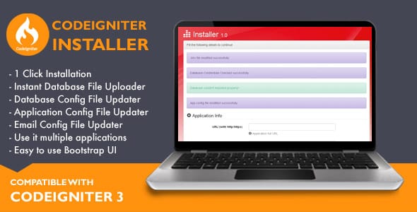 Installer for Codeigniter Application Installer for Codeigniter Application