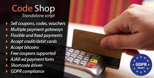 Code Shop - Standalone Script Code Shop - Standalone Script