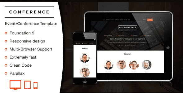 Conference - HTML Template Conference - HTML Template