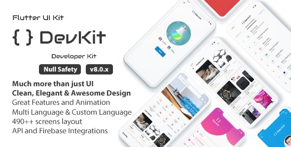 DevKit - Flutter UI Kit DevKit - Flutter UI Kit