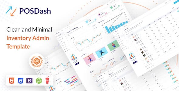 POSDash | VueJS, HTML Inventory Admin Template POSDash | VueJS, HTML Inventory Admin Template