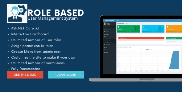 Role Based User Manager in ASP.NET Core 3.1 Role Based User Manager in ASP.NET Core 3.1