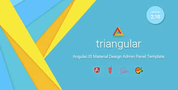 Triangular - Material Design Admin Template AngularJS Triangular - Material Design Admin Template AngularJS