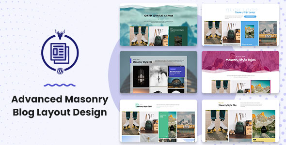 Advanced Masonry Blog Layout Design Advanced Masonry Blog Layout Design