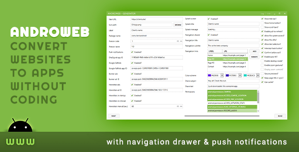 Androweb - Android App Generator Androweb - Android App Generator