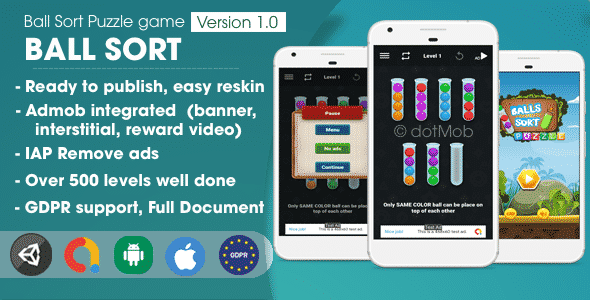 Ball Sort Puzzle - Unity Complete Project Ball Sort Puzzle - Unity Complete Project