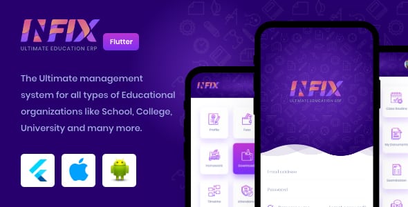 InfixEdu - Open Source Flutter for Android & iOS InfixEdu - Open Source Flutter for Android & iOS