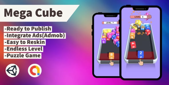 Mega Cube (Unity+Admob+Android+iOS) Mega Cube (Unity+Admob+Android+iOS)