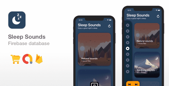 Sleep Sounds - Firebase, In App Purchases & SwiftUI Sleep Sounds - Firebase, In App Purchases & SwiftUI