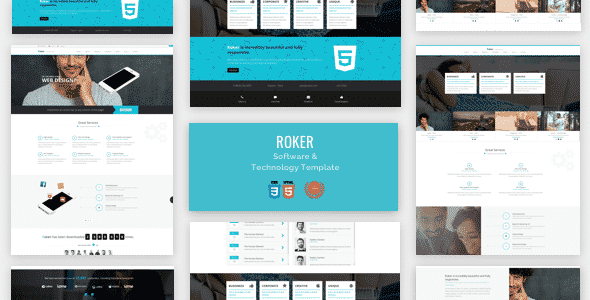 Software & Technology Html Theme- Roker Software & Technology Html Theme- Roker