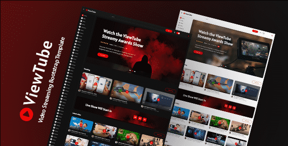 ViewTube - Video Streaming HTML5 Template ViewTube - Video Streaming HTML5 Template