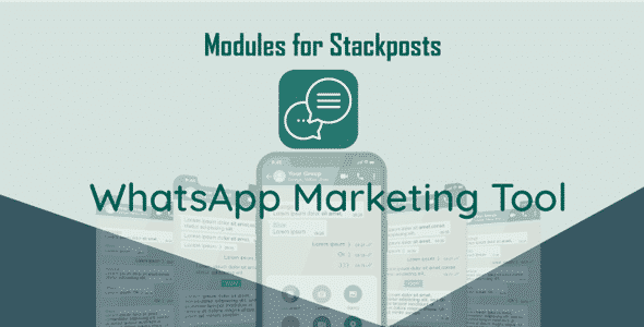 Whatsapp Marketing Tool Module For Stackposts Whatsapp Marketing Tool Module For Stackposts