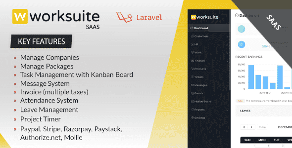 Worksuite Saas - Project Management System Worksuite Saas - Project Management System
