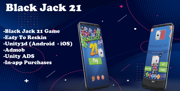 Black jack 21 - Unity Source Code Black jack 21 - Unity Source Code