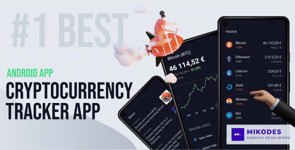 Cryptocurrency Tracker App 2021 - Android Source Code Cryptocurrency Tracker App 2021 - Android Source Code