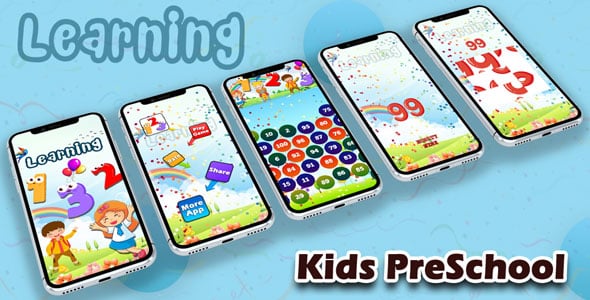 Preschool Numbers:Kids Math Learning Game-Kid Math Puzzle-Android App + Admob + Facebook Integration Preschool Numbers:Kids Math Learning Game-Kid Math Puzzle-Android App + Admob + Facebook Integration