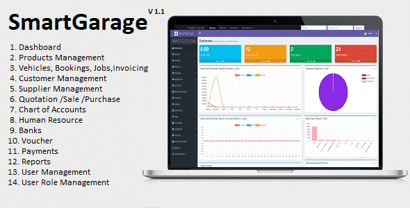 SmartGarage - Garage / Workshop Management System SmartGarage - Garage / Workshop Management System
