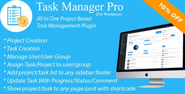 Task Manager Pro - Task Management Plugin For Wordpress Task Manager Pro - Task Management Plugin For Wordpress