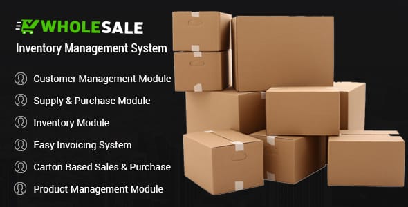 Wholesale - Inventory Control and Inventory Management System Wholesale - Inventory Control and Inventory Management System