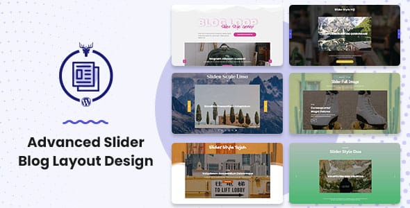 Advanced Slider Blog Layout Design Advanced Slider Blog Layout Design