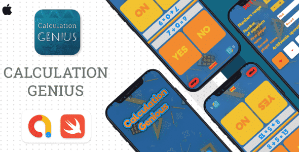 Calculation Genius - iOS Math Game Calculation Genius - iOS Math Game