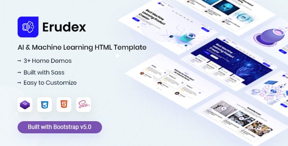 Erudex - AI & Machine Learning HTML Template Erudex - AI & Machine Learning HTML Template