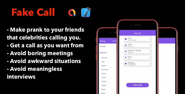Fake Call - iOS App With ADMob Fake Call - iOS App With ADMob