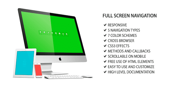 Full Screen Navigation Full Screen Navigation