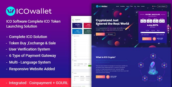 ICOWallet- ICO Script | Complete ICO Software and Token Launching Solution ICOWallet- ICO Script | Complete ICO Software and Token Launching Solution