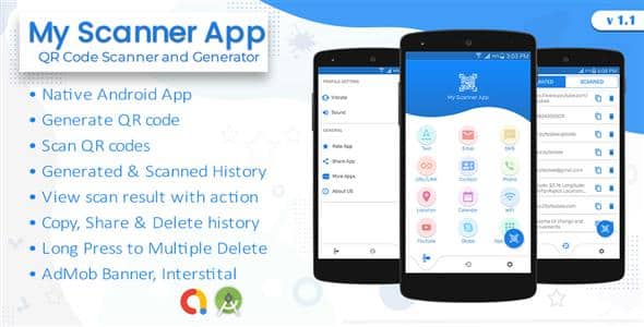 My QR Code Generate & Scanning Android App My QR Code Generate & Scanning Android App