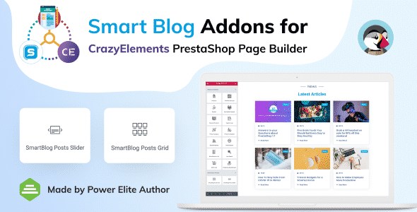 Smart Blog Addons for Crazy Elements Smart Blog Addons for Crazy Elements